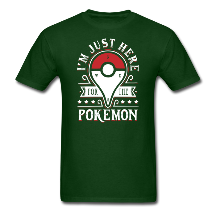 Catching Some Monsters Unisex Classic T-Shirt - forest green / S