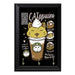 Catppuccino Key Hanging Plaque - 8 x 6 / Yes