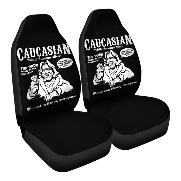 Caucasian Mixer Car Seat Covers - One size