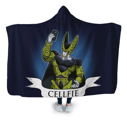 Cellfie Hooded Blanket - Adult / Premium Sherpa