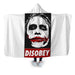 Chaos And Disobey Hooded Blanket - Adult / Premium Sherpa