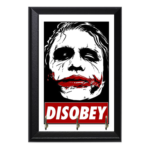 Chaos and Disobey Key Hanging Plaque - 8 x 6 / Yes