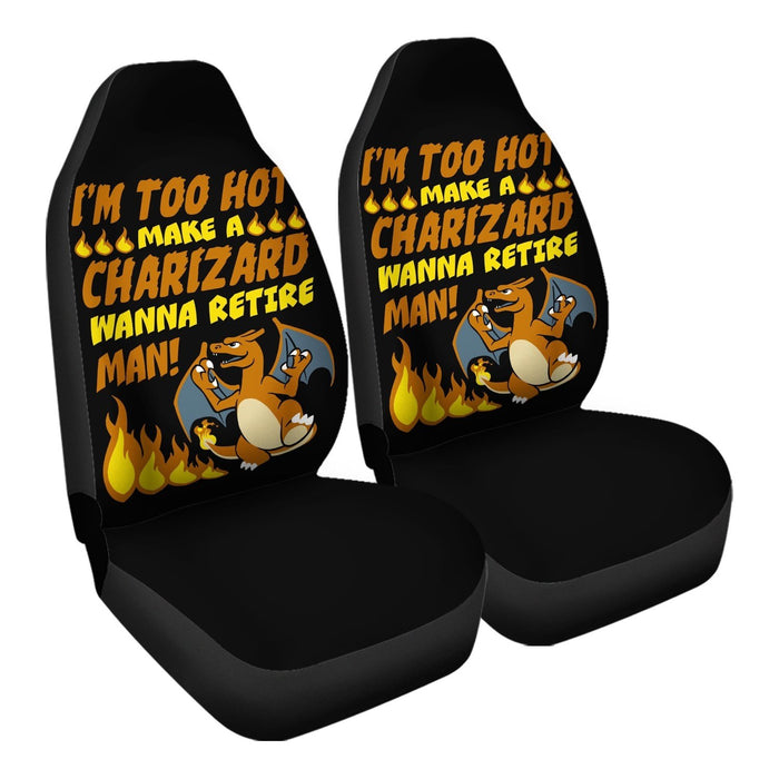 Charizard Funk Car Seat Covers - One size