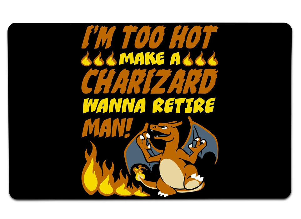 Charizard Funk Large Mouse Pad