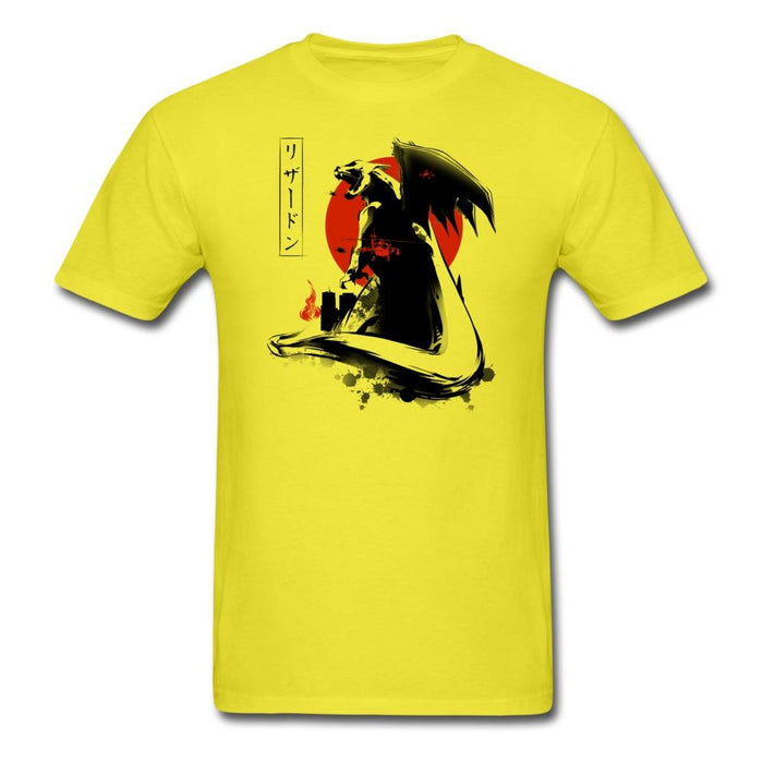 Charizard Kaiju Unisex Classic T-Shirt - yellow / S