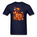 Charmander Pokeball Unisex Classic T-Shirt - navy / S