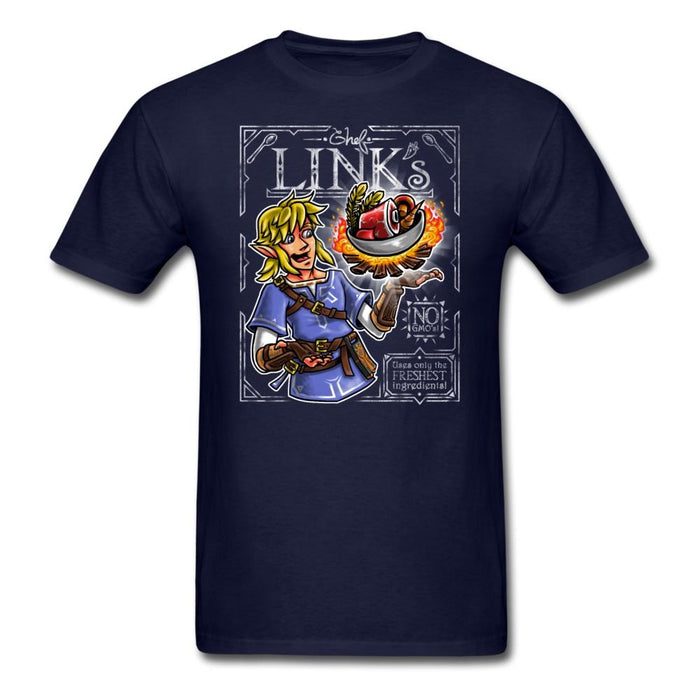 Chef Link Cooking Unisex Classic T-Shirt - navy / S