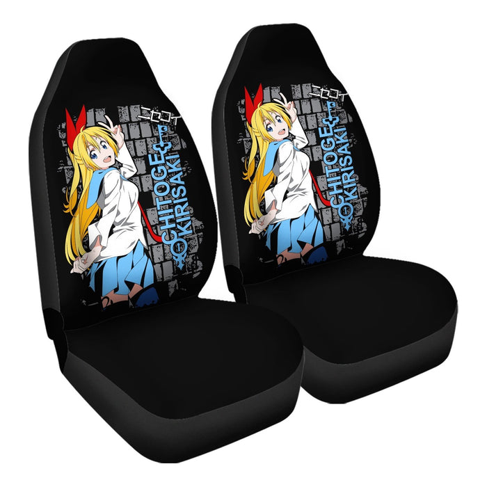 Chitoge 2 Car Seat Covers - One size