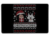 Christmas Is Coming Large Mouse Pad