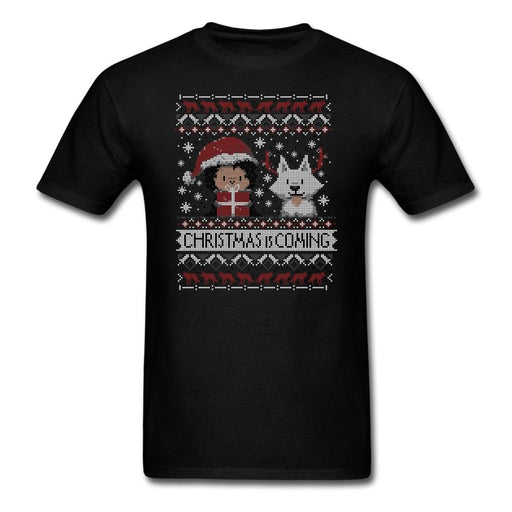 Christmas Is Coming Unisex Classic T-Shirt - black / S
