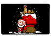 Christmas Nuts Large Mouse Pad