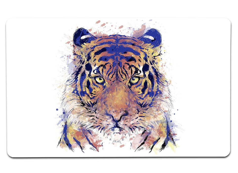 Chromatic Tiger Large Mouse Pad