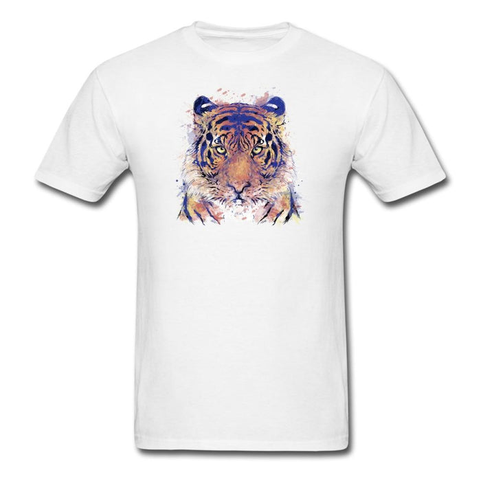 Chromatic Tiger Unisex Classic T-Shirt - white / S