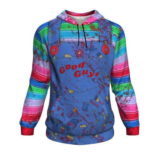 Chucky Good Guy Inspired All Over Print Hoodie - XS