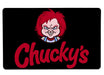 Chuckys Logo Large Mouse Pad