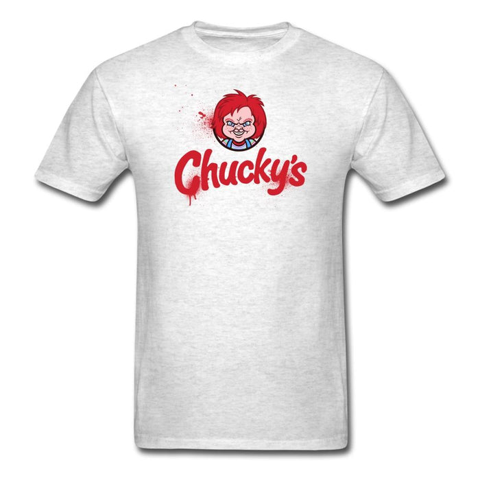 Chuckys Logo Unisex Classic T-Shirt - light heather gray / S