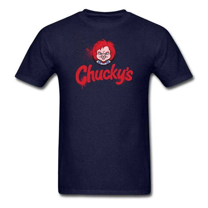 Chuckys Logo Unisex Classic T-Shirt - navy / S