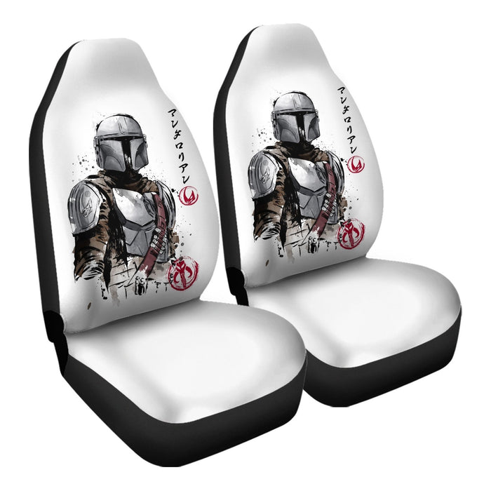 Clan Of Two The Mandalorian Car Seat Covers - One size