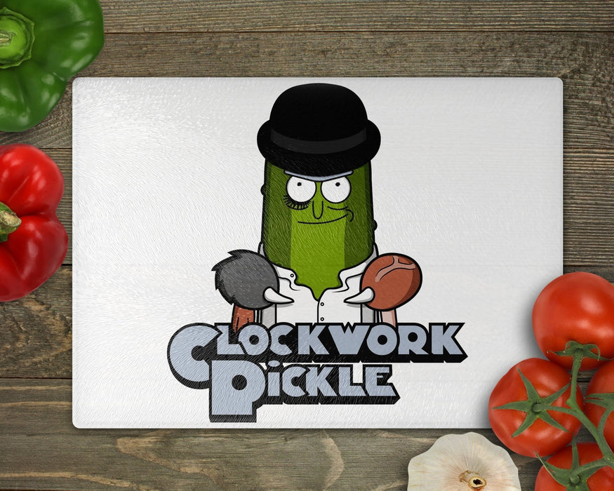 Clockwork Pickle Cutting Board