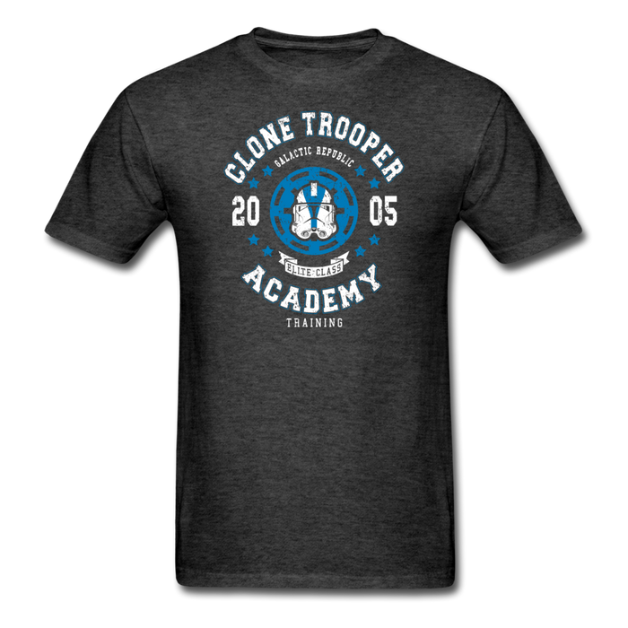 Clone Trooper Academy 05 Unisex Classic T-Shirt - heather black / S