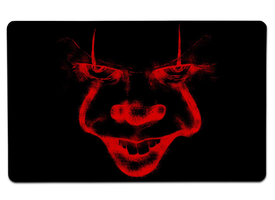 Clown Says Hello Dark Large Mouse Pad