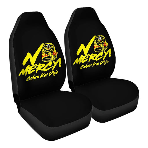 Cobra Kai No Mercy Car Seat Covers - One size