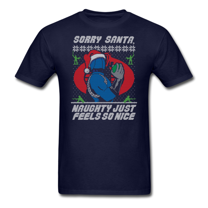 Cobra Ugly Sweater Design Unisex Classic T-Shirt - navy / S