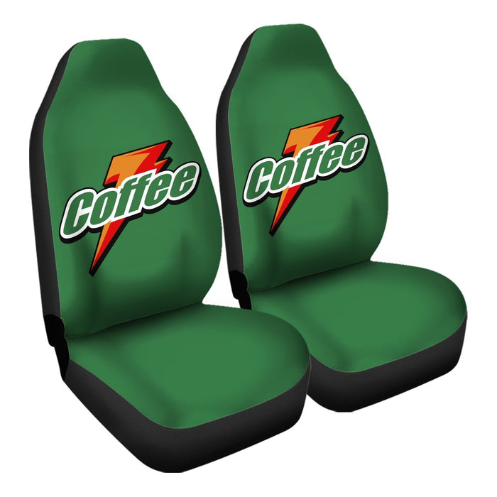 coffe is my energy drink Car Seat Covers - One size