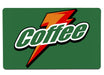 Coffe Is My Energy Drink Large Mouse Pad