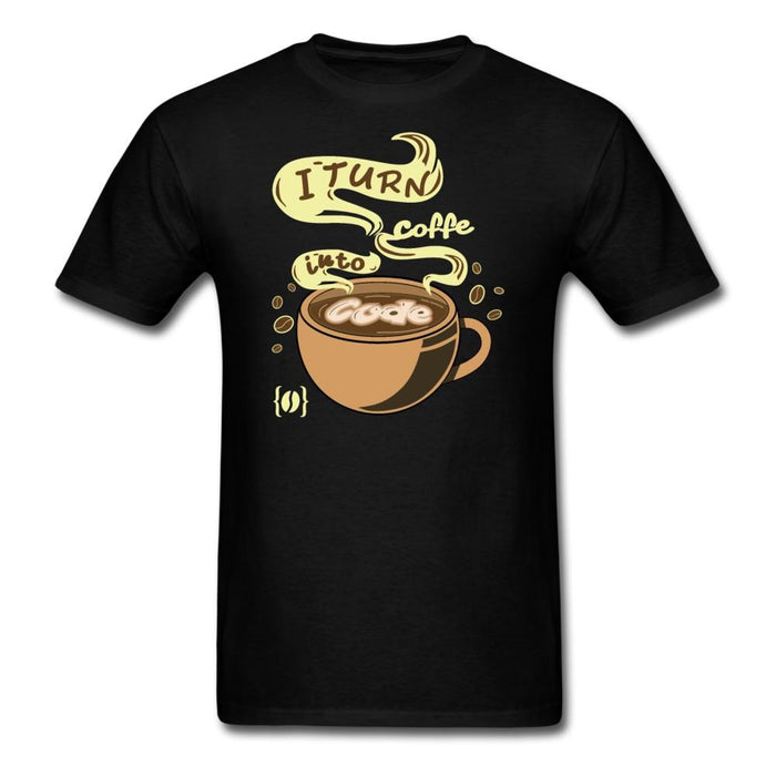 Coffee and Coding Unisex Classic T-Shirt - black / S
