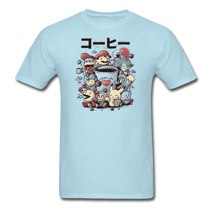 Coffee and Games Unisex Classic T-Shirt - powder blue / S
