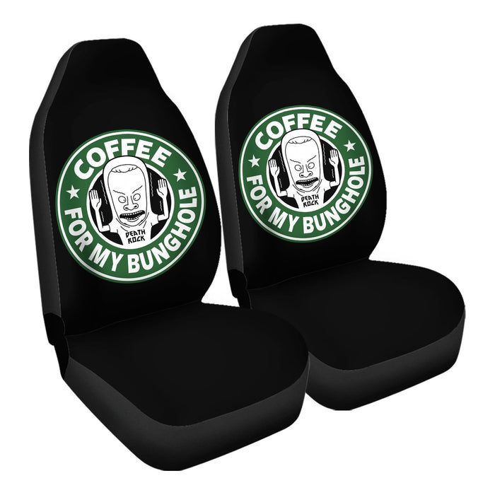 coffee for my bunghole Car Seat Covers - One size