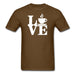 Coffee Love Unisex Classic T-Shirt - brown / S