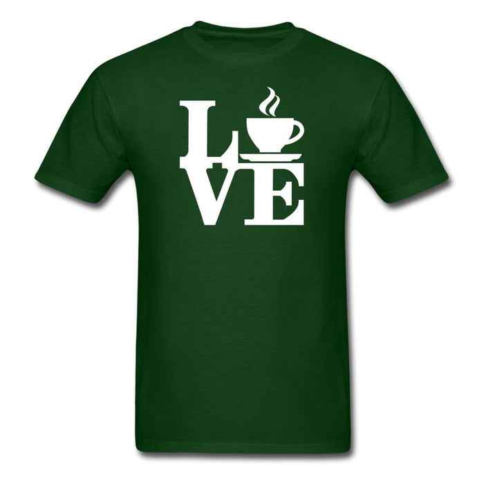 Coffee Love Unisex Classic T-Shirt - forest green / S