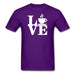 Coffee Love Unisex Classic T-Shirt - purple / S