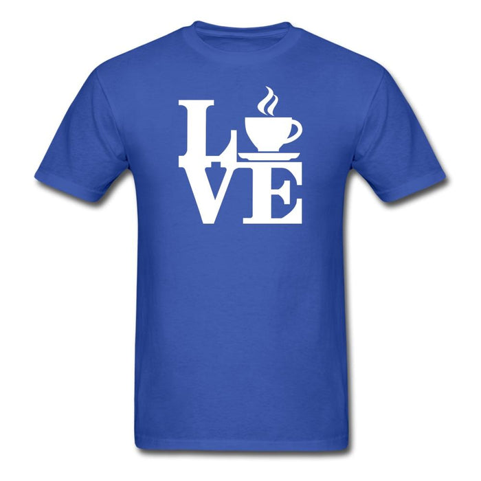 Coffee Love Unisex Classic T-Shirt - royal blue / S