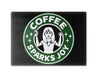 Coffee Sparks Joy Cutting Board