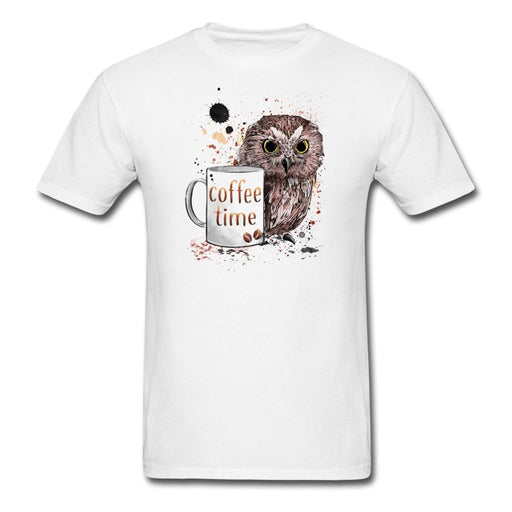 Coffee Time Unisex Classic T-Shirt - white / S