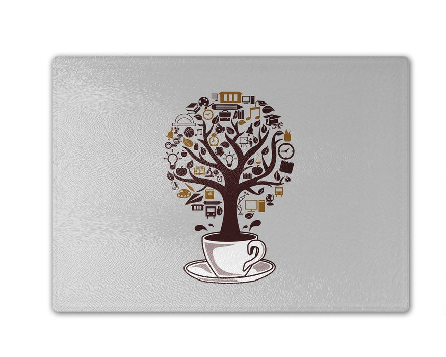 Coffee Tree Cutting Board