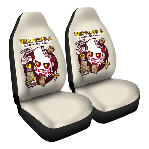 Colossal Ice Cream Car Seat Covers - One size
