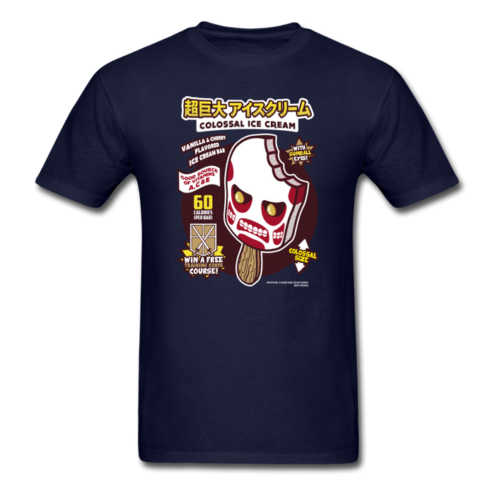 Colossal Ice Cream Unisex Classic T-Shirt - navy / S