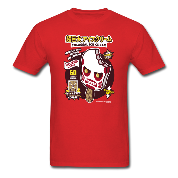 Colossal Ice Cream Unisex Classic T-Shirt - red / S
