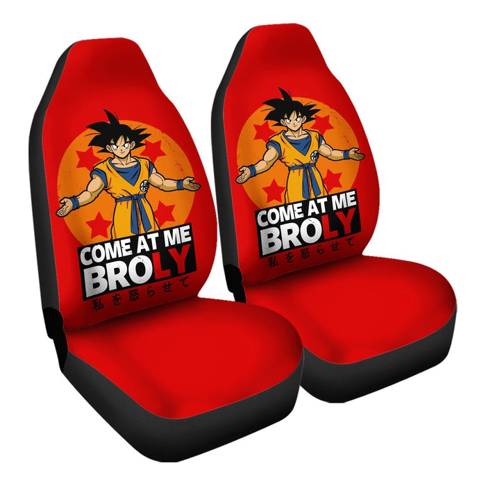come at me broly 2 Car Seat Covers - One size