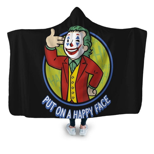 Comedian Boy Hooded Blanket - Adult / Premium Sherpa