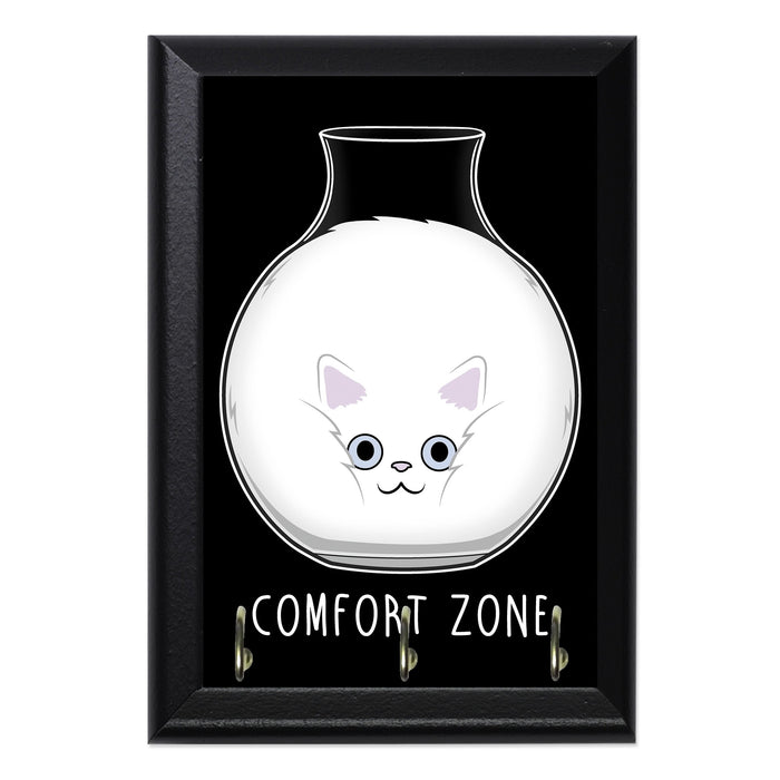 Comfort Zone Key Hanging Plaque - 8 x 6 / Yes
