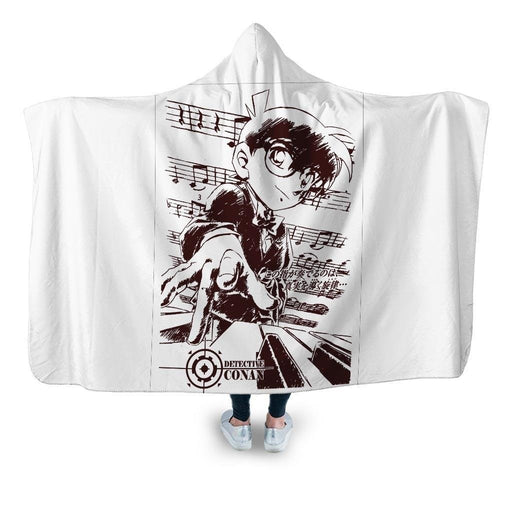 Conan Edogawa Ii Hooded Blanket - Adult / Premium Sherpa