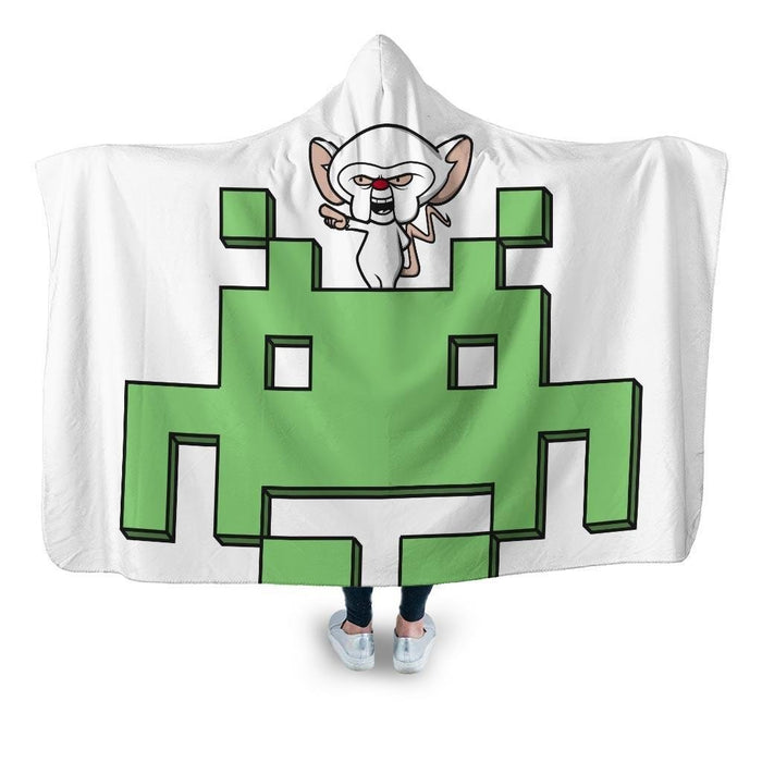 Conquer The World! Hooded Blanket - Adult / Premium Sherpa