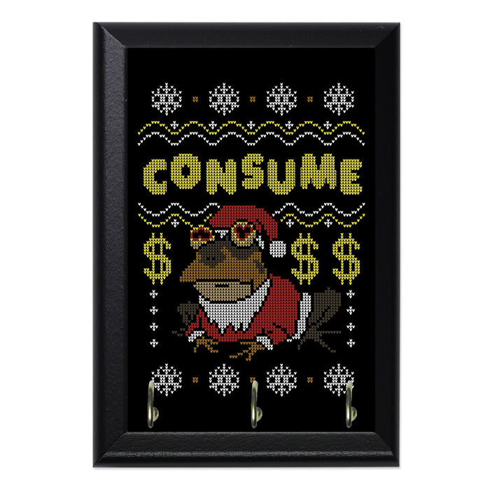 Consume Key Hanging Plaque - 8 x 6 / Yes
