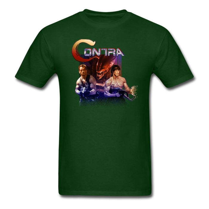 Contra Ripoff Unisex Classic T-Shirt - forest green / S