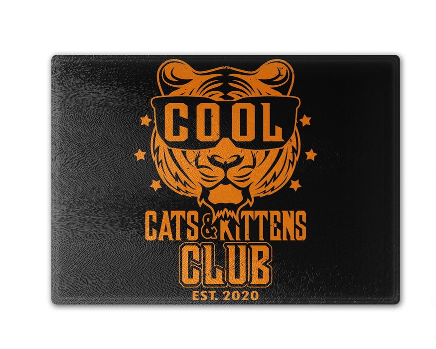 Cool Cats And Kittens Club Cutting Board